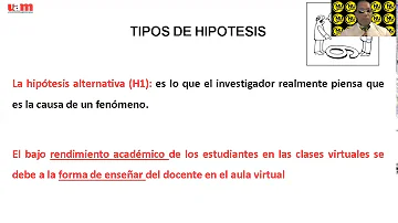 ¿Qué otro nombre recibe la hipótesis alternativa?