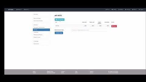 How to generate API keys on Bittrex