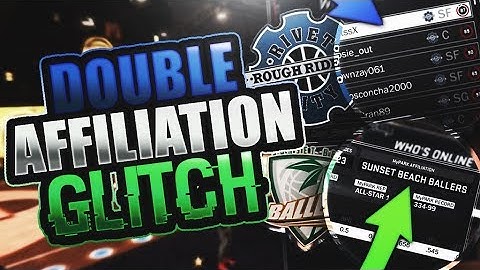 HOW TO BE ALL MYPARK AFFILIATIONS  AT THE SAME TIME WITHOUT LOSING REP GLITCH (PS4 & XBOX NBA 2K17)