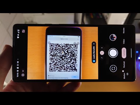 Video: ¿Cómo escaneo un código QR en el píxel 2?