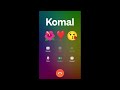 Girl 😘🌹 ( Komal cutie 🥰 ❣️ ) Call Prank 😜 | Friend Pranked his friend by becoming a duplicate girl 🤣