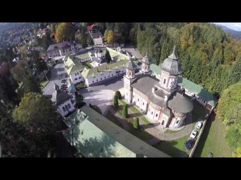 Mănăstirea Sinaia, filmare din dronă