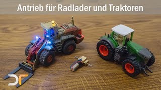 Tutorial - Howto - Transmission kit for tractors, wheel loaders and other vehicles | RC 1:87