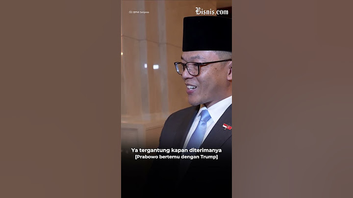 Pertemuan Prabowo dan Trump Segera Dijadwalkan? Ini Kata Menlu Sugiono