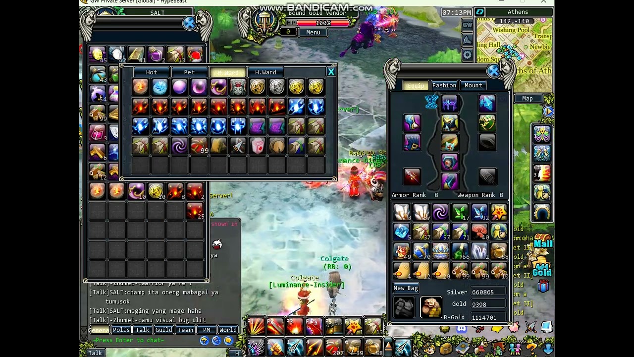 Godswar Private Server Upgrading HHS 10