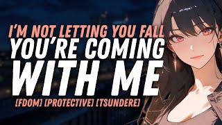 f4m Your Bully Saves You At The Bridge And Wont Let You Go tsundere fdom protective