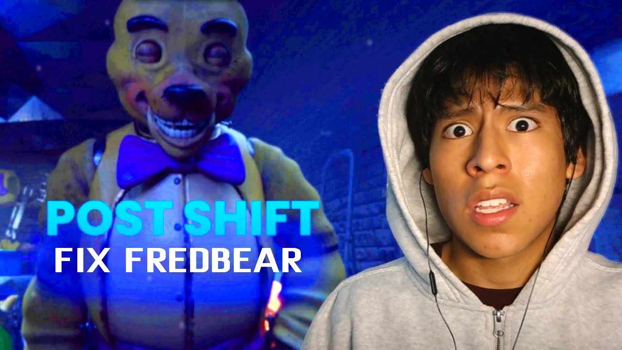 uhhh what happened to Fredbear?! | Forgotten at FREDBEARS