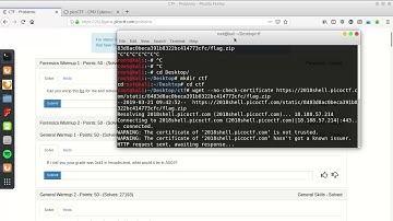 2018 PicoCTF Forensics Warmup 1 (writeup)