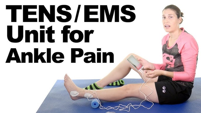 Foot pain — How to use a TENS machine