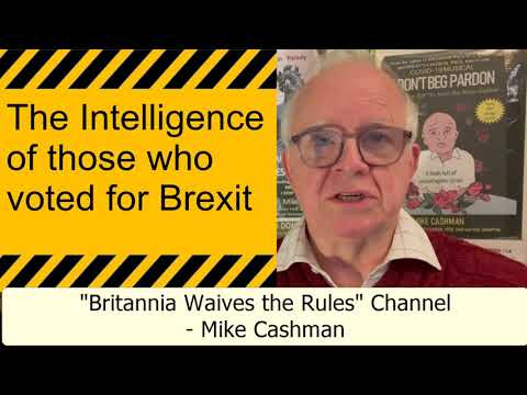 The intelligence of those who voted for Brexit