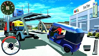 Modern Rickshaw Transporter Driving Game - Cargo Tuk Tuk Truck Simulator - Best Android GamePlay screenshot 1