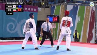 Asian Junior Taekwondo Championships. Final male 55