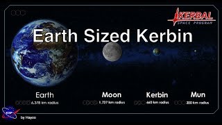 Kerbal Space Program - Rescaled Kerbin Mod