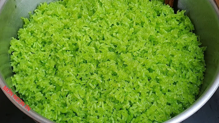 Xôi Lá Dứa Nước Cốt Dừa theo cách này đơn giản nhanh gọn để nguội xôi dẻo ngon không bị cứng