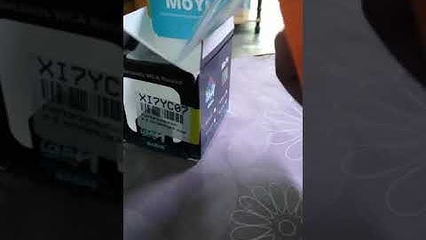 My 4 × 4 cube unboxing