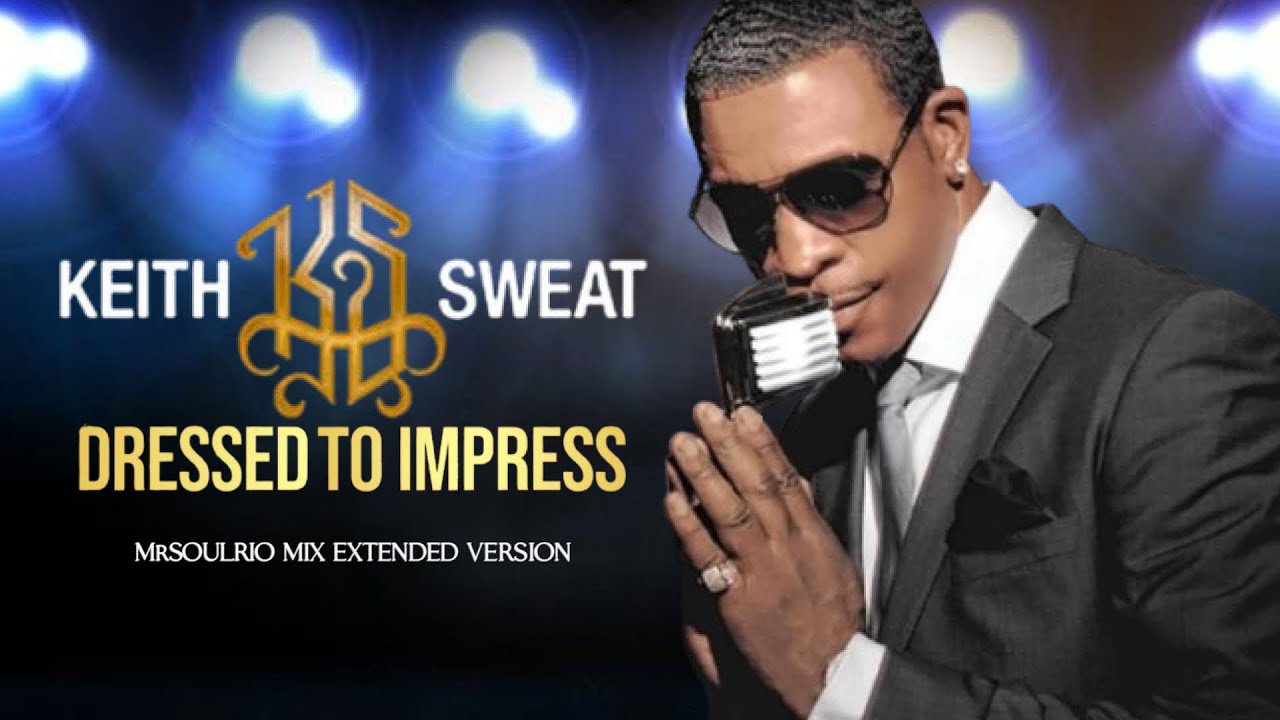 keith sweat red dress Black Woman in Red Dress at Concert
