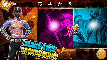 HOW TO MAKE THIS BACKGROUND ON PSCC IN TAMIL💥| VISHU.FF 💚💙💛|How to make a yt background in tamil|💥