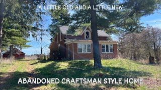 Families ABANDONED CRAFTSMAN style home on the cities edge.