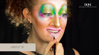DQM Drag Makeup Transformation: Chloe Fox