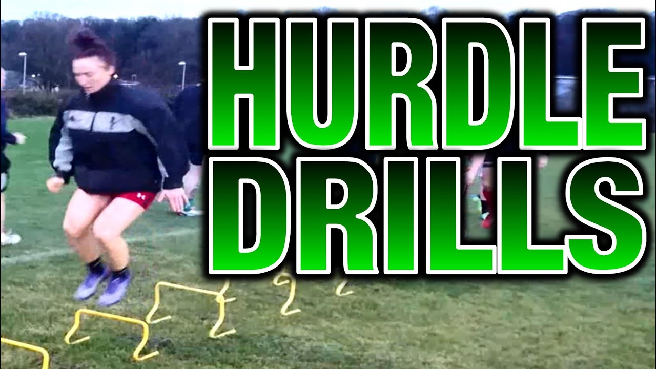 FUN MINI HURDLE SPEED AND AGILITY DRILLS YouTube