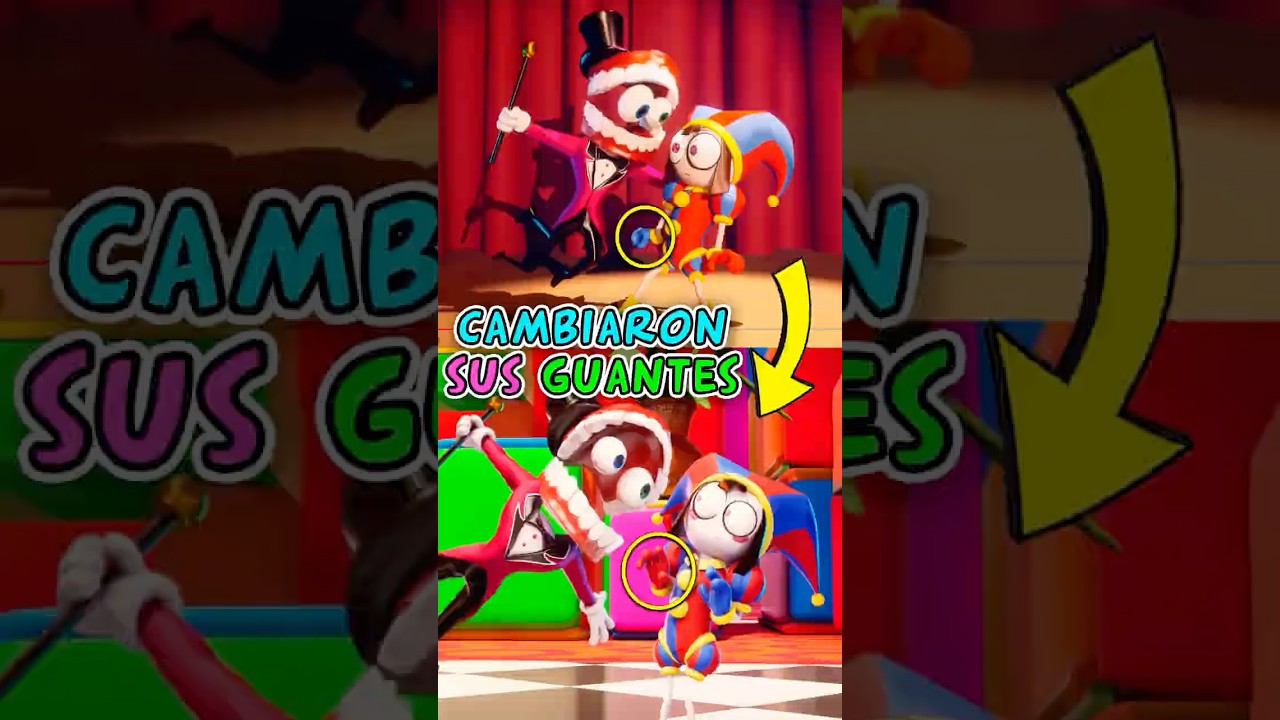 ¿POR QUÉ CAMBIAN LAS MANOS DE POMNI? #theamazingdigitalcircus #digitalcircus