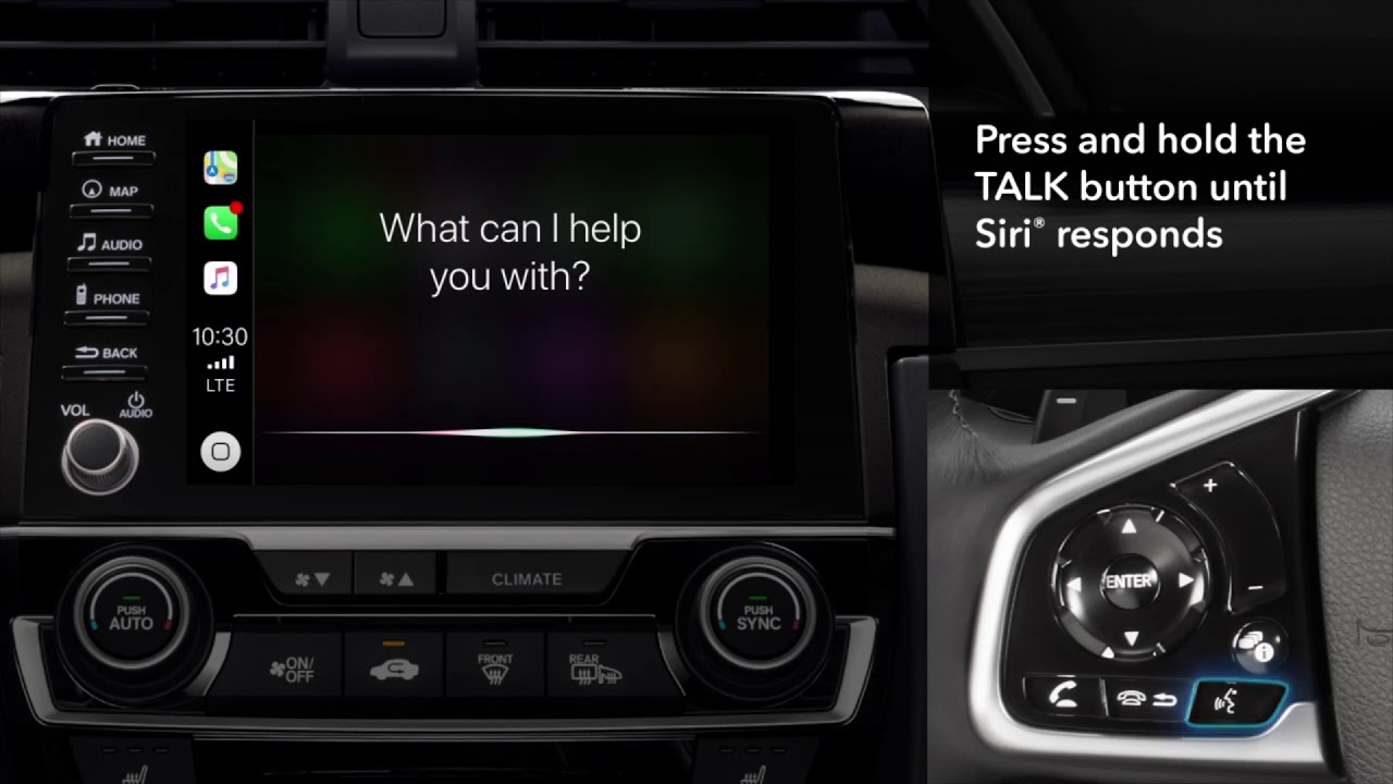 2020 Civic – How to Connect and Use Apple Carplay™ - YouTube