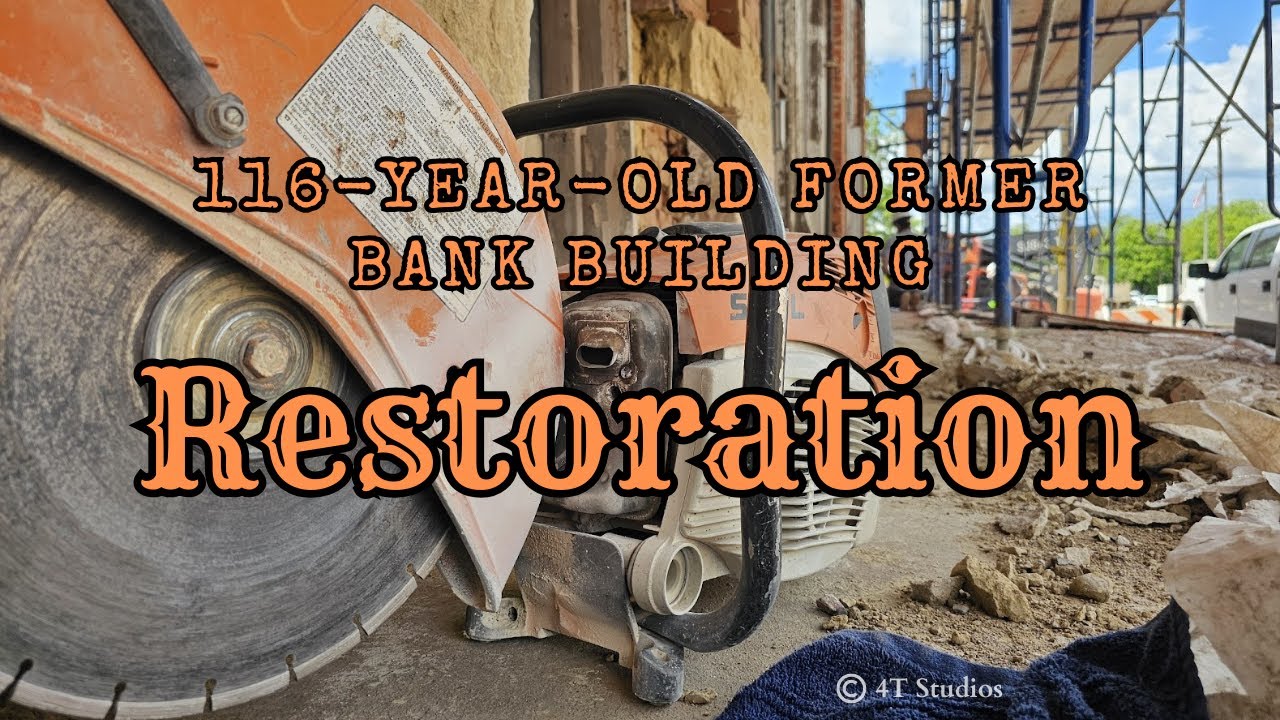 Historic Building Restoration | 116-Year-Old Bank Full Recovery Project