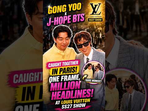 ???? PARIS ERUPTED! J-Hope BTS & Gong Yoo Finally Spotted Together!