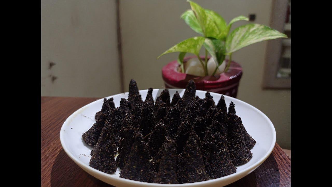 Homemade Agarbatti Dhoop Incense Cone YouTube