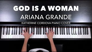 Video thumbnail of "Ariana Grande - God is a woman (HQ piano cover)"