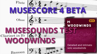 MuseSound Test  Woodwinds