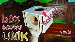 MEMBUAT MINIATUR BOX CUSTOM SINGGLE TAPI DOUBLE