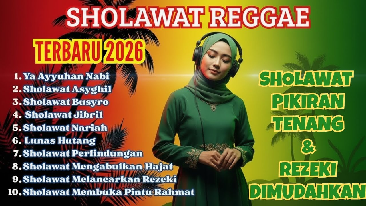 Sholawat Reggae Modern Islami 🌙 Sholawat Untuk Kedamaian Hati
