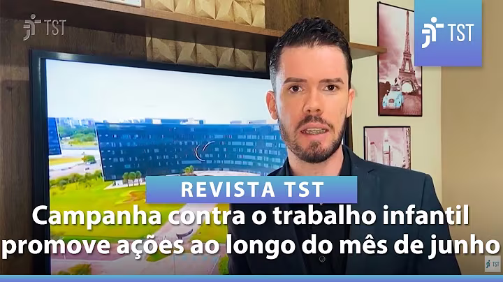 Justiça do Trabalho faz mobilização digital contra o trabalho infantil
