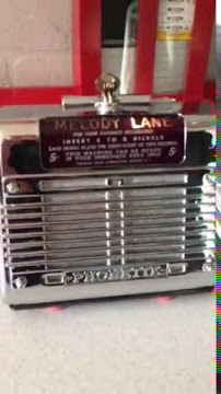 restauration d une machine Melody Lane brancher avec une carte MP3