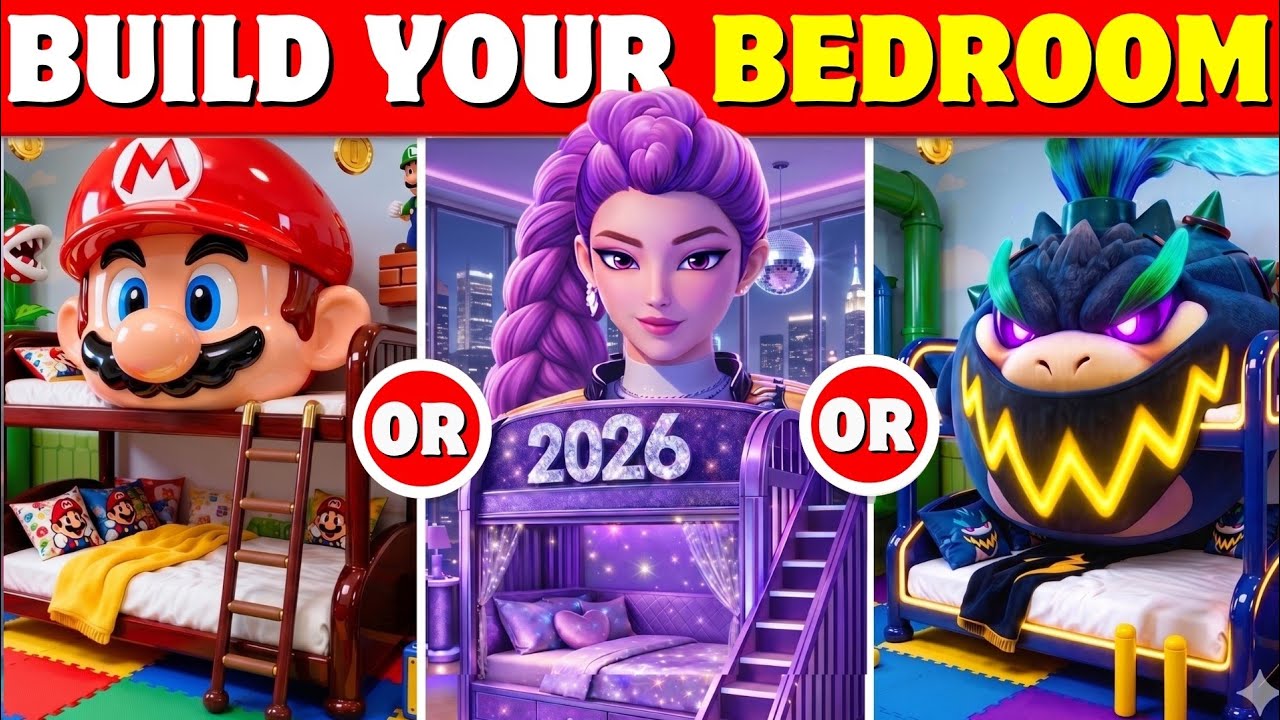 Build Your Dream House 2026 🏠 | Pick One Challenge | Would You Rather ...
