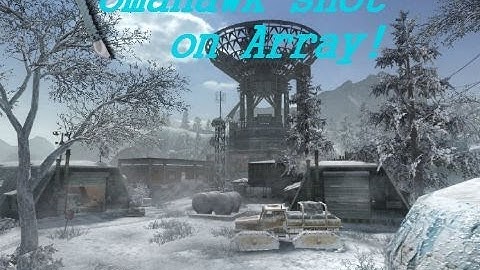 Black ops awesome tomahawk shot on Array!