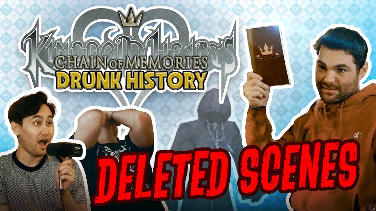 Kingdom Hearts Drunk History Deleted Scenes!