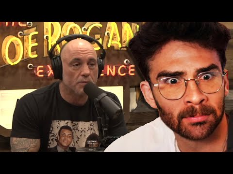 Thumbnail for Joe Rogan's Conspiracy Theories Keep Getting WORSE | Hasanabi reacts