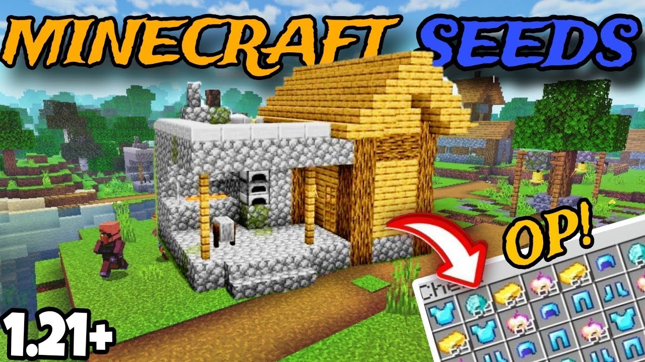 This Seed Has 5 Blacksmith AT Spawn 😮 || Minecraft 1.21 Seeds || - YouTube
