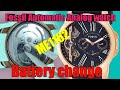 How to change the battery fossil automatic analog watch me1162 watchservicebd fossil