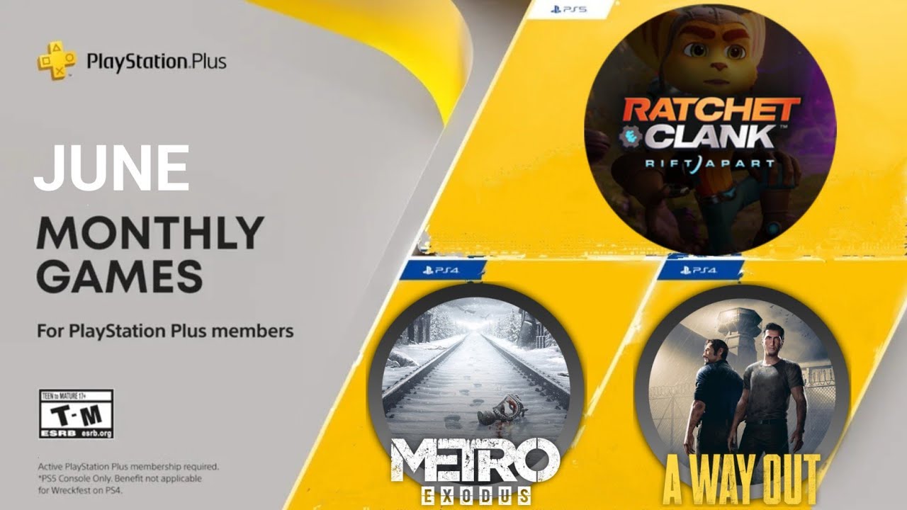 PS PLUS ESSENTIAL FREE GAMES JUNE 2023 | 1 PS5 and 2 PS4 Games Free this month -