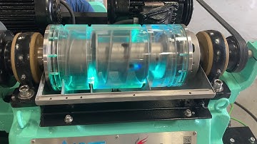 GreySun Centrifuge Our very first attempt at an acrylic model.