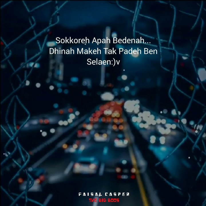 Story wa 30 detik versy madura