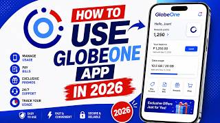 How to Use GlobeOne App in 2026 (Full Tutorial – Load, Pay Bills &amp; More)