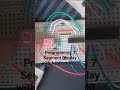 3 modes toggled with push button: Loading, figure 8, HELLO