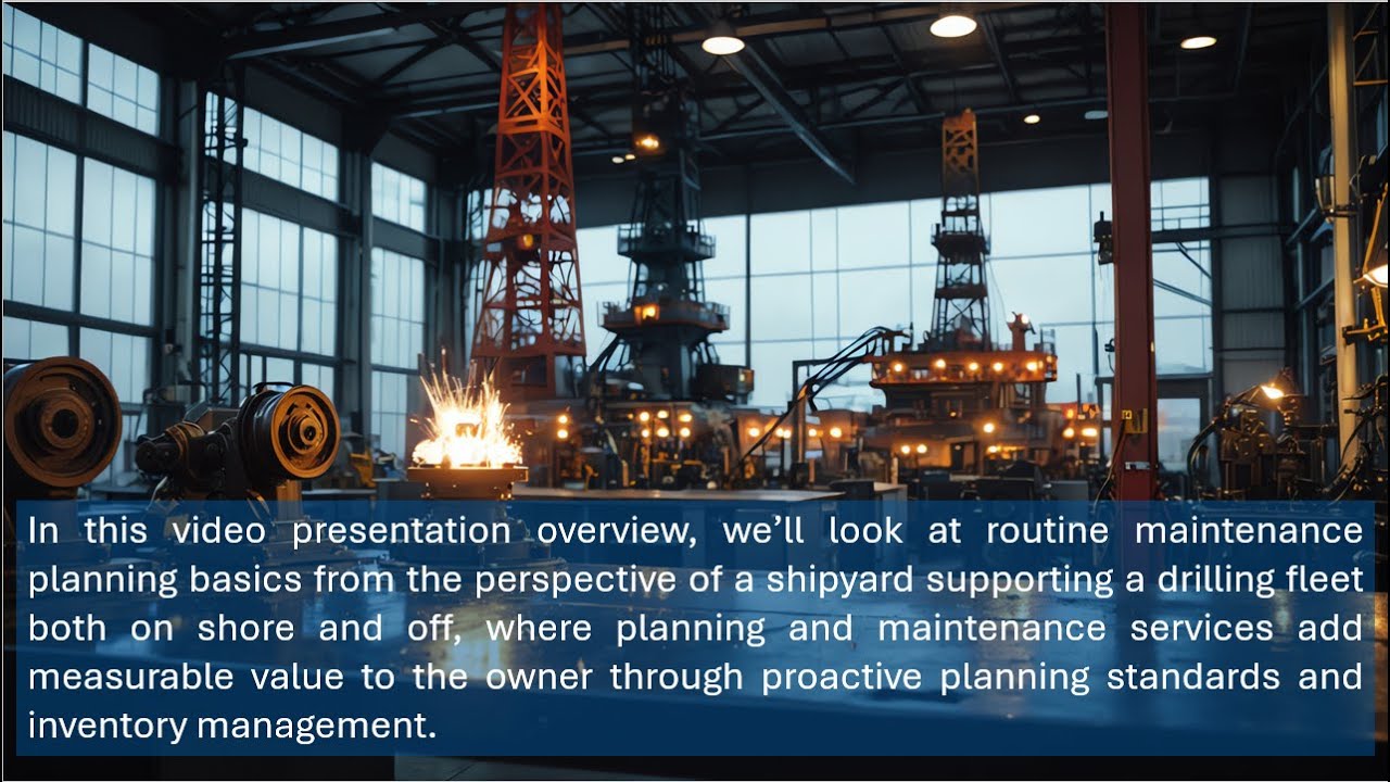 Routine Maintenance Planning Basics