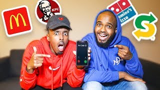 PRANK CALLING FAST FOOD RESTAURANTS!