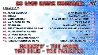 Kompilasi Lagu Batak Nostalgia Manber's', Trio Dolis, Trio Ambisi, Trio Panjaitan | Lagu Batak Lawas