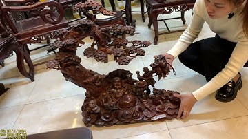 siêu phẩm bình phong trắc,bộ trúc nam gụ,tượng,tranh cha mẹ,tủ bày đồ,tráp trắc,khay lan,đốc lịch...